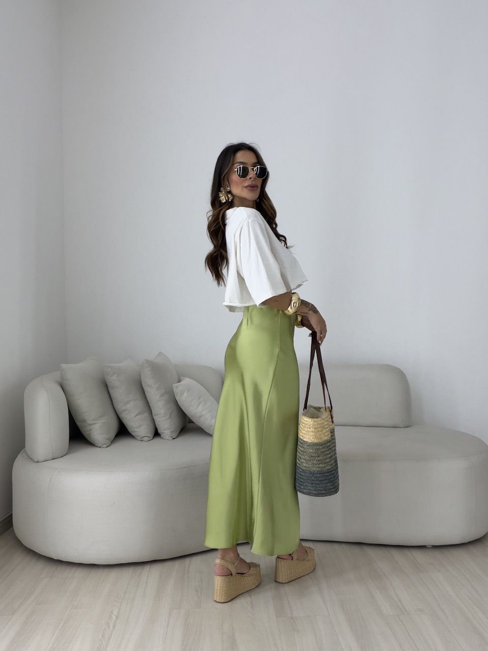 SAIA NADY ACETINADA VERDE