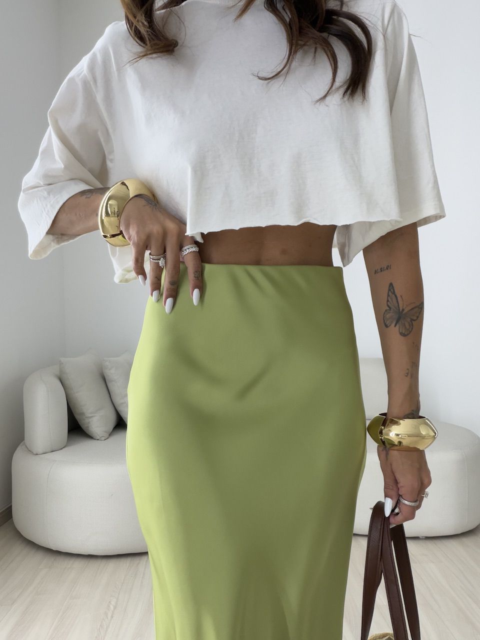 SAIA NADY ACETINADA VERDE