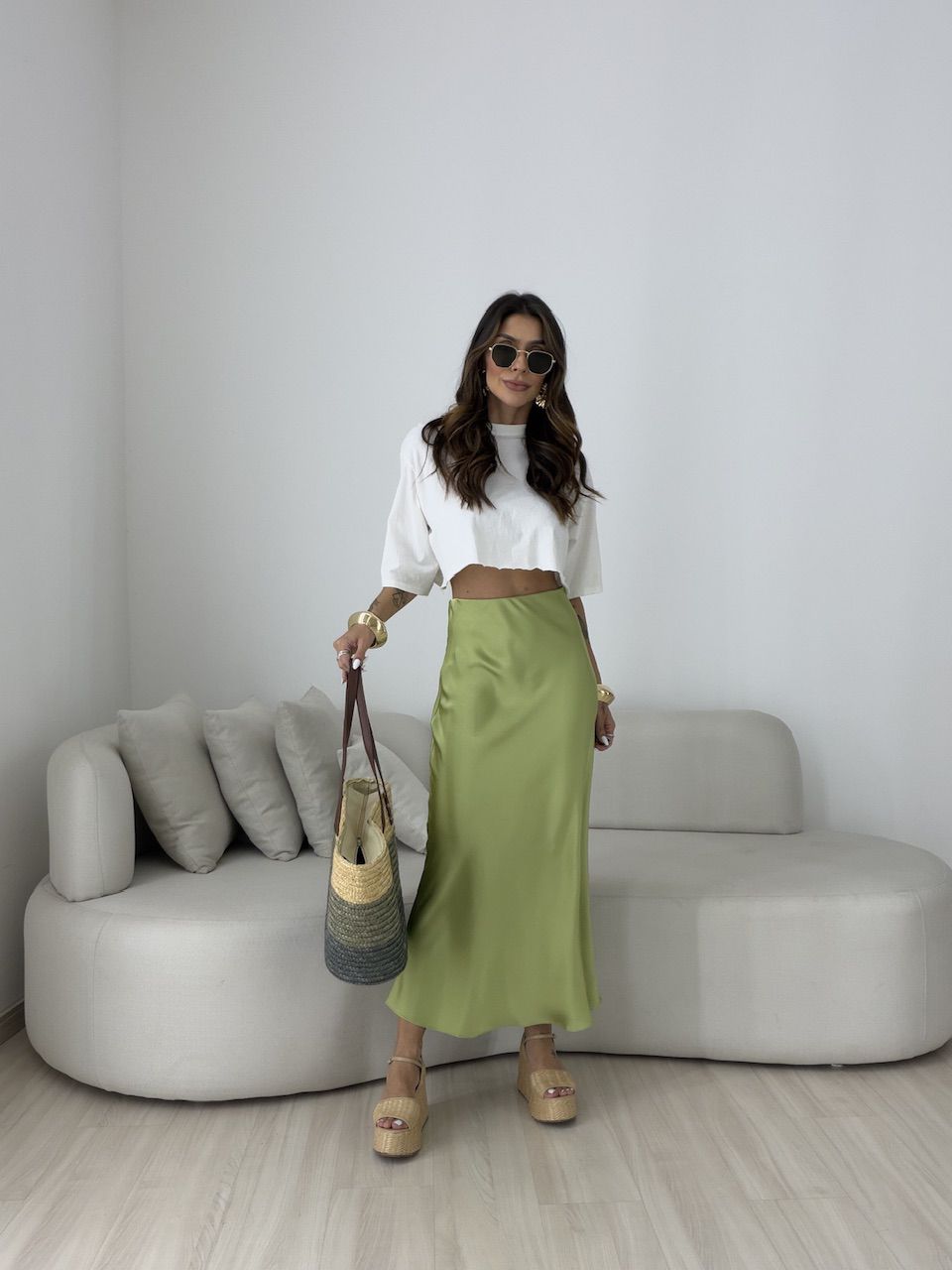 SAIA NADY ACETINADA VERDE