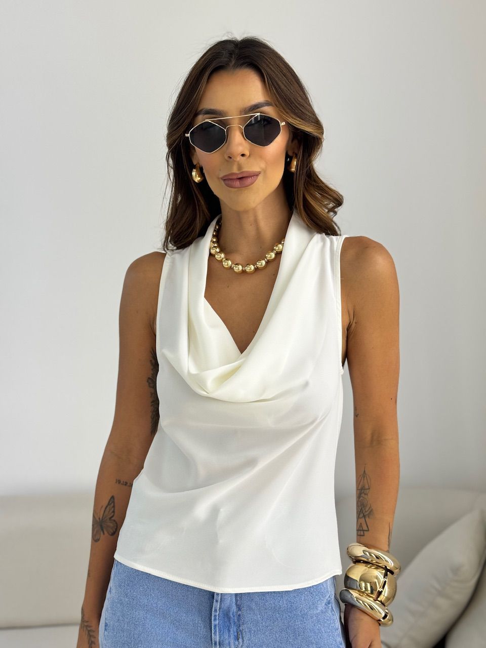 BLUSA RITA DECOTE OFF