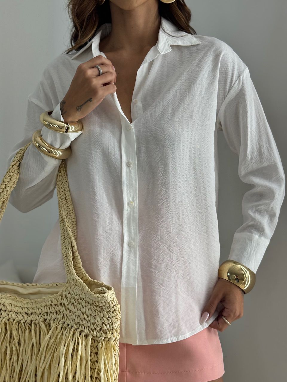 CAMISA FERNANDA OVER OFF