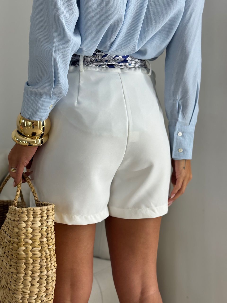 SHORT SAIA IRINA ALFAIATARIA OFF