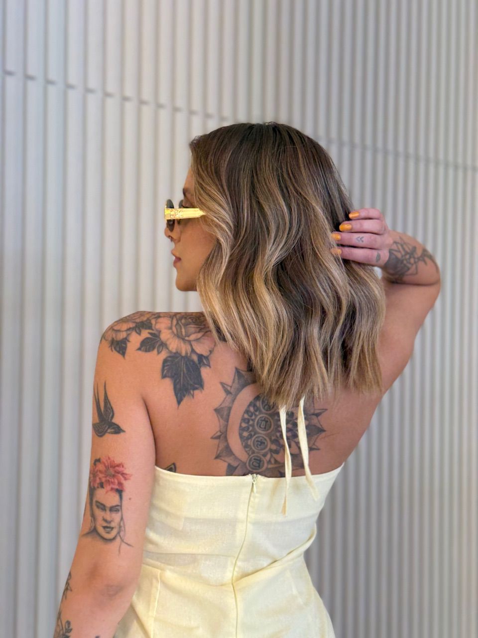 VESTIDO ÉRICA CURTO YELLOW BUTTER