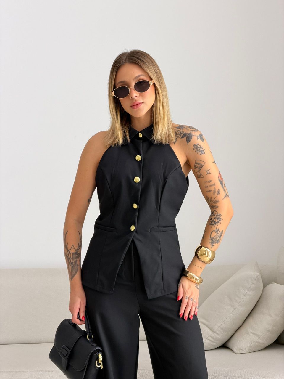 CONJUNTO LÍDIA GOLA PRETO