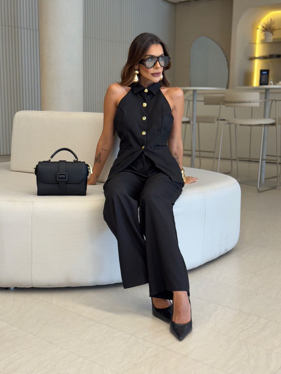 CONJUNTO LÍDIA GOLA PRETO