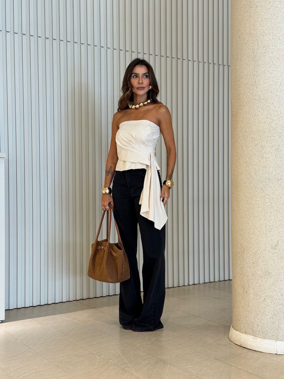 BLUSA SAMANTA TOMARA QUE CAIA AREIA