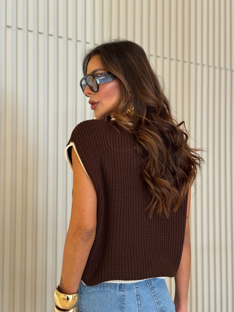 COLETE ROBERTA TRICOT CAFÉ