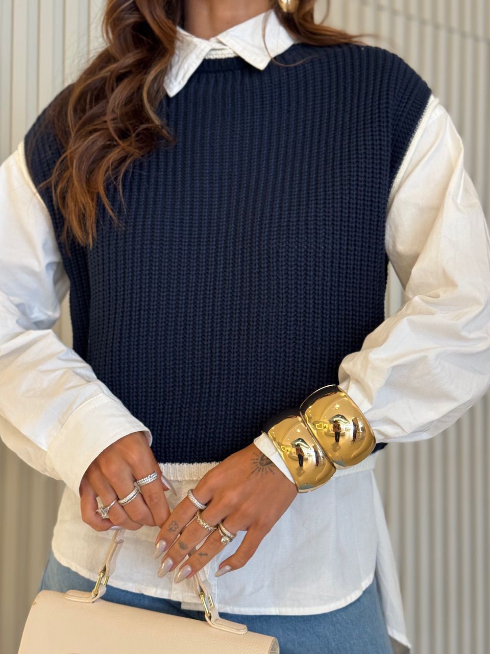 COLETE ROBERTA TRICOT MARINHO