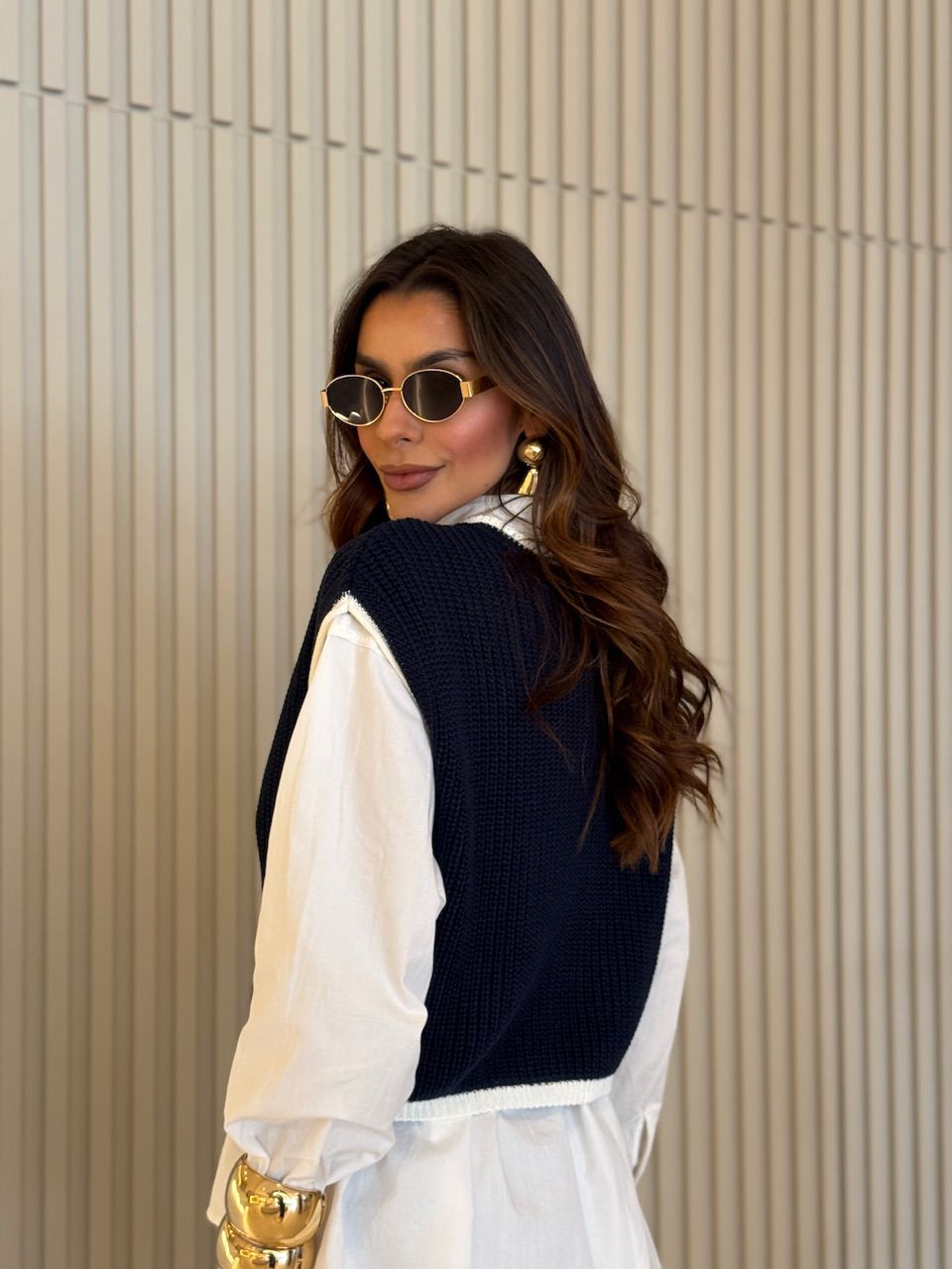 COLETE ROBERTA TRICOT MARINHO