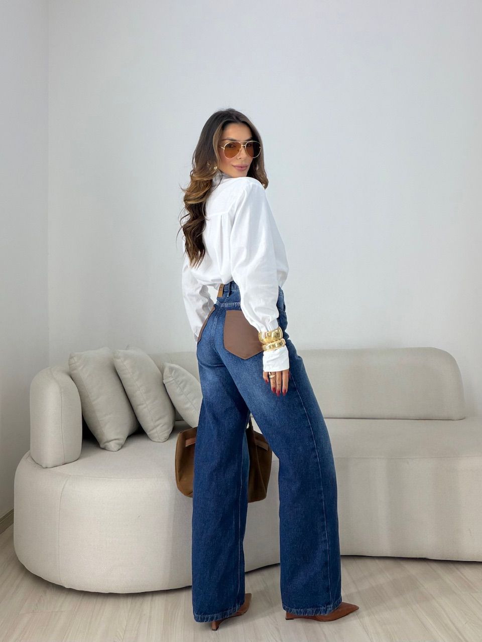 CAMISA MARIA FLOR BASIC OFF