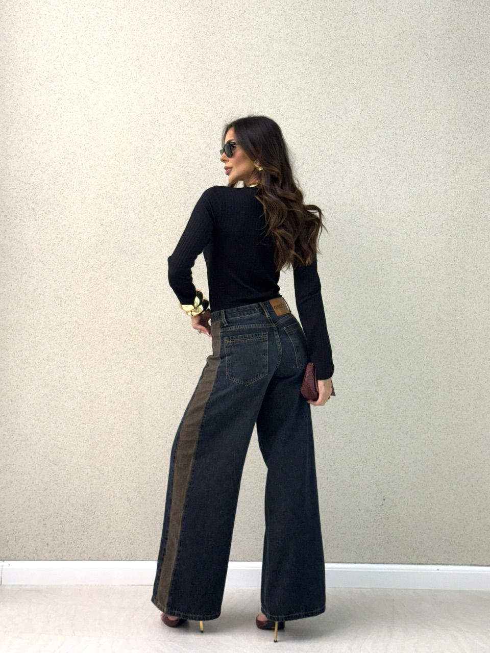 BLUSA SIMONE TÉRMICA PRETA