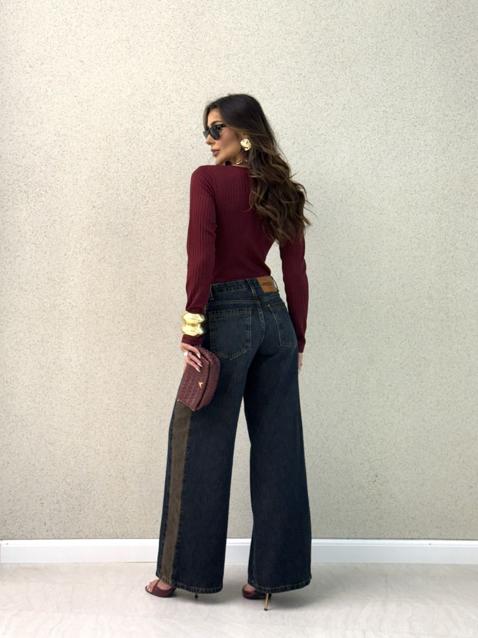 BLUSA SIMONE TÉRMICA VINHO
