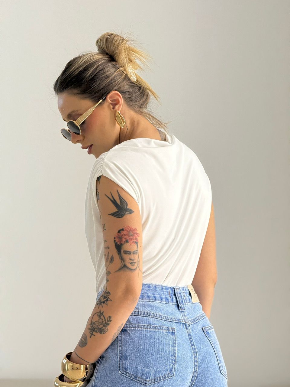 BLUSA TAINÁ METAL OFF.