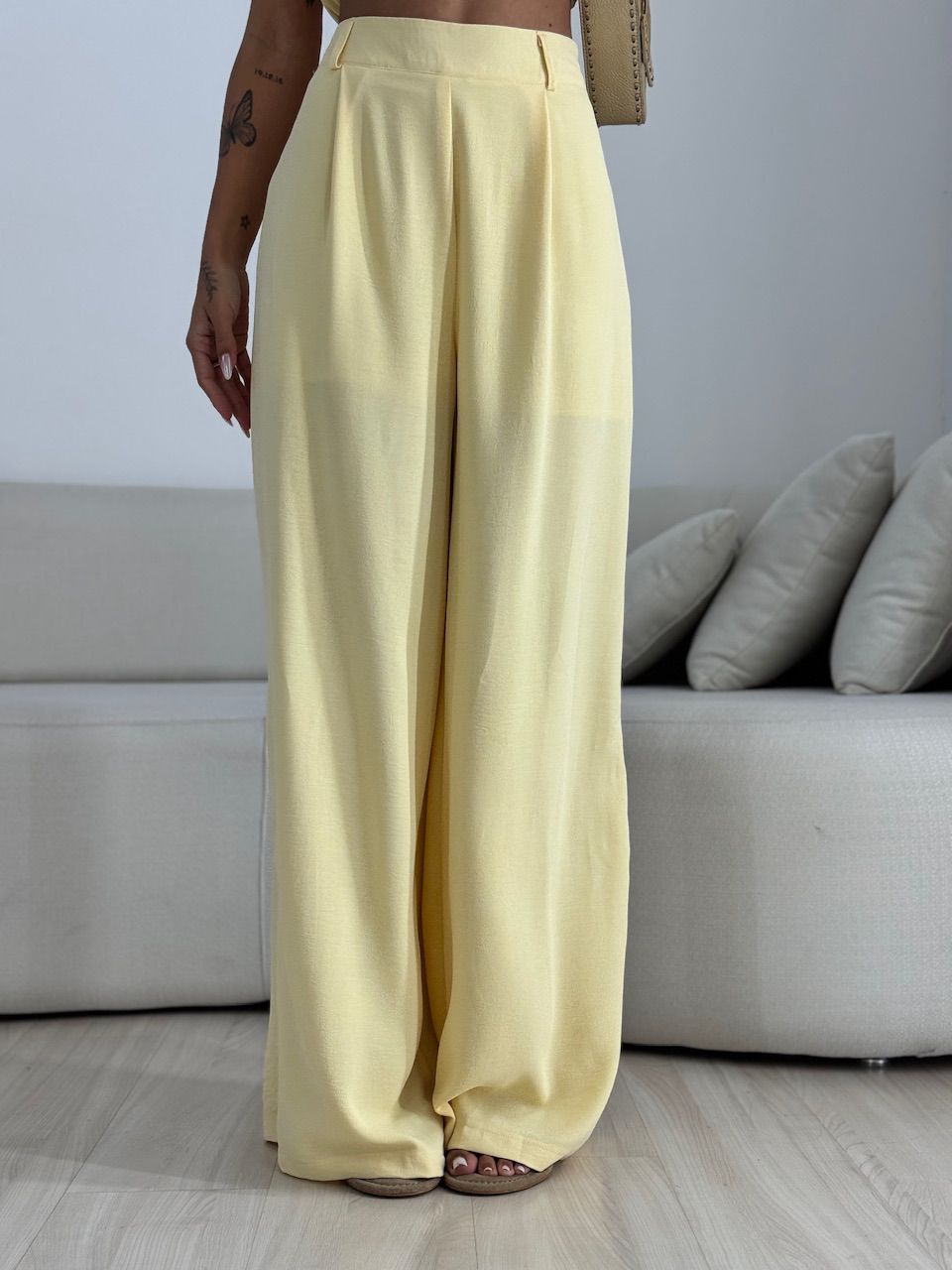 CONJUNTO VALEN CINTO FLOR YELLOW BUTTER