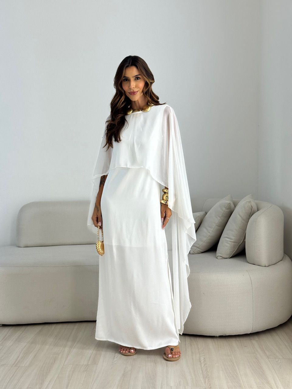 VESTIDO MARRIE ACETINADO OFF - 0070020326 - CAROLLA FERRARO