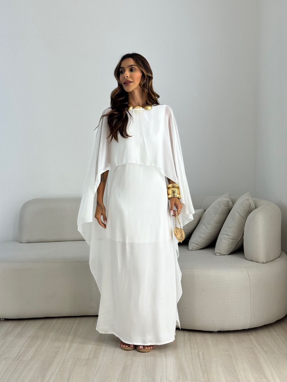 VESTIDO MARRIE ACETINADO OFF