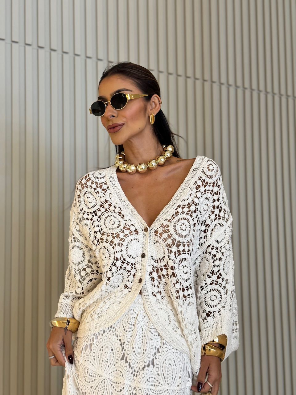 CAMISA SALETE CROCHÊ OFF