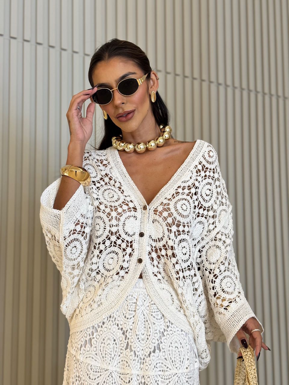 CAMISA SALETE CROCHÊ OFF