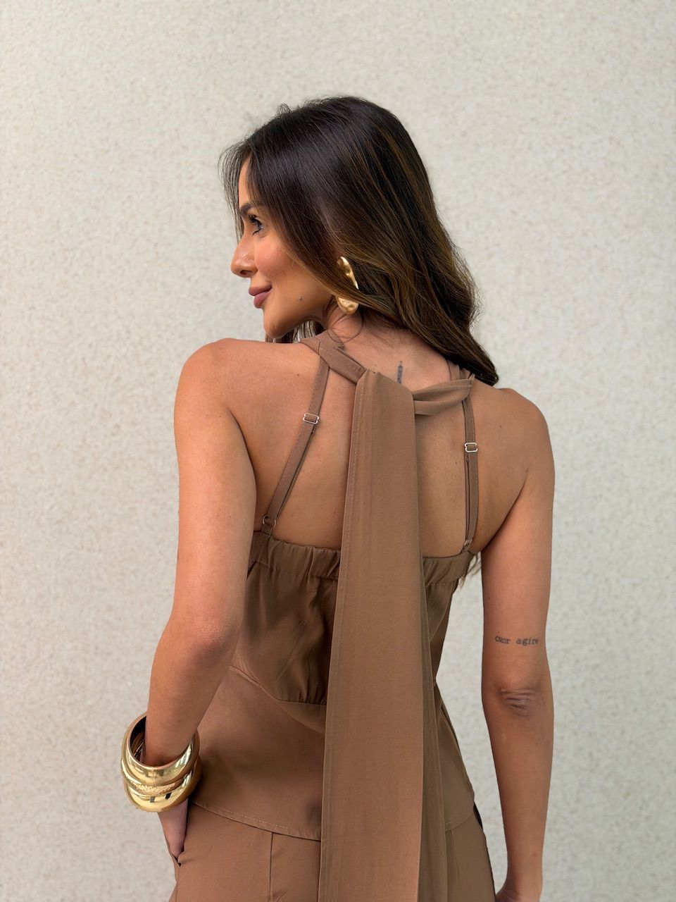 CONJUNTO DAIANE CALÇA NUDE