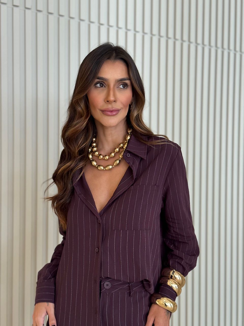 CONJUNTO JULIANA RISCA DE GIZ CAQUI