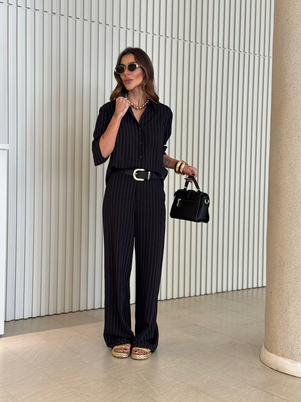 CONJUNTO JULIANA RISCA DE GIZ PRETO