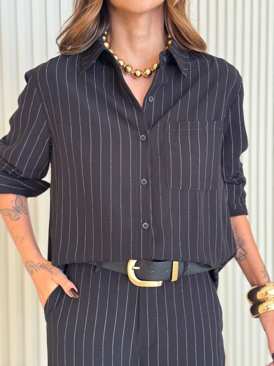 CONJUNTO JULIANA RISCA DE GIZ PRETO