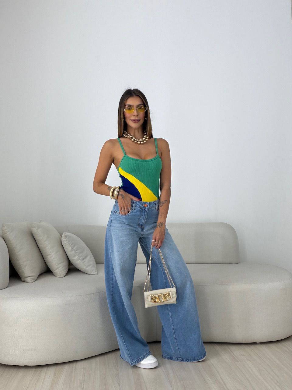 BODY BRASIL ALCINHA VERDE