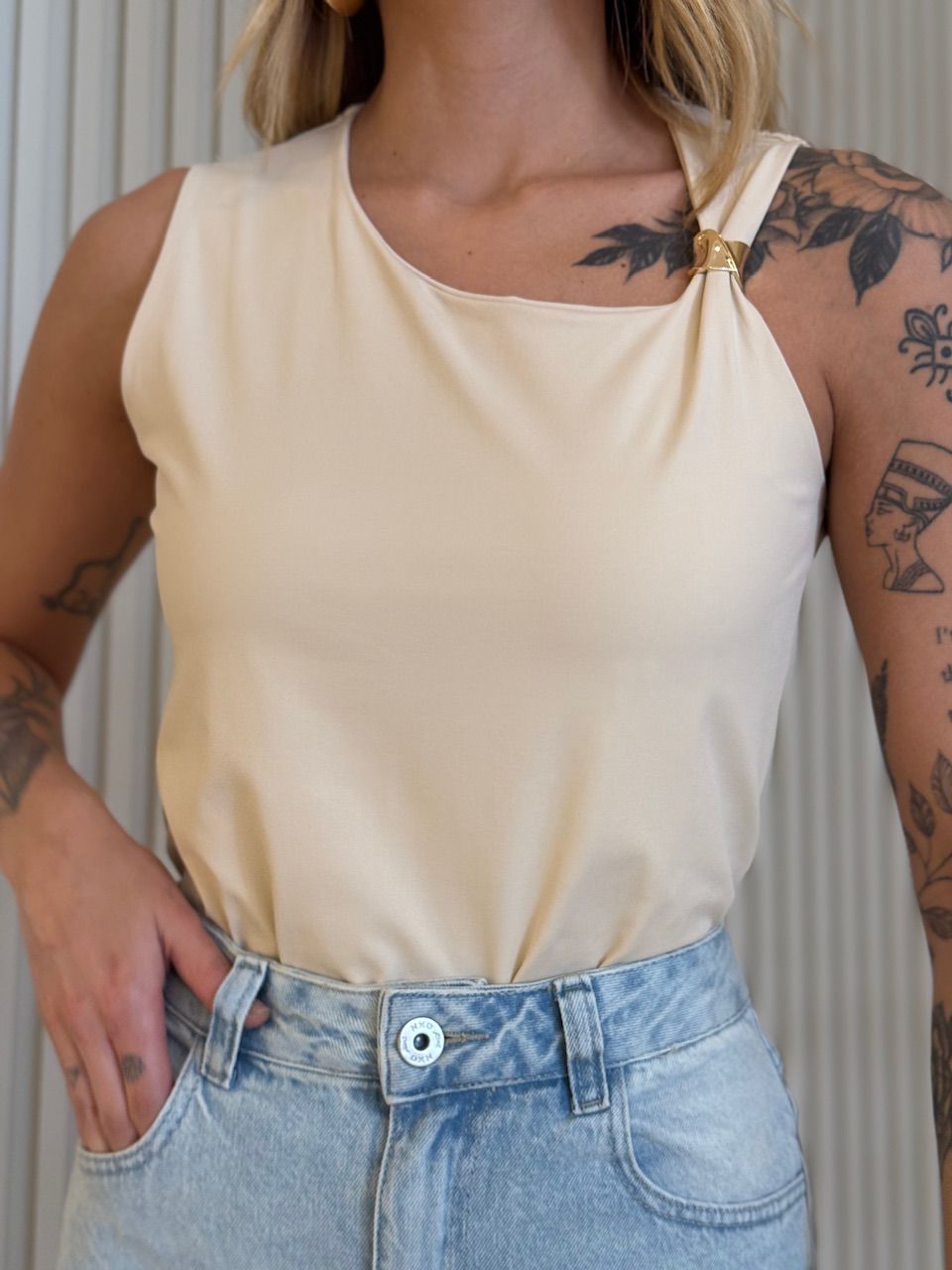 BLUSA BEATRIZ METAL AREIA