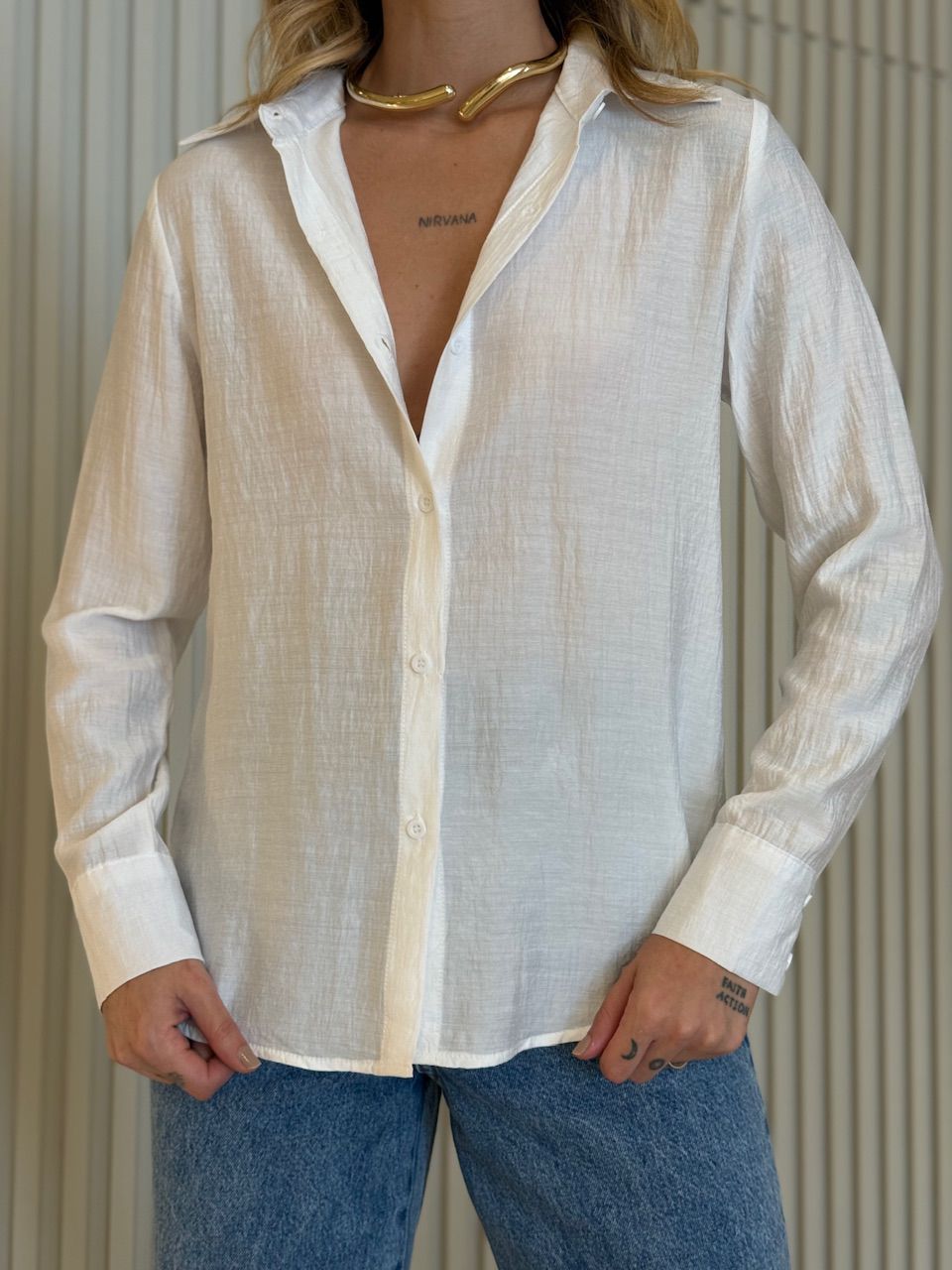 CAMISA DANDARA LISA OFF