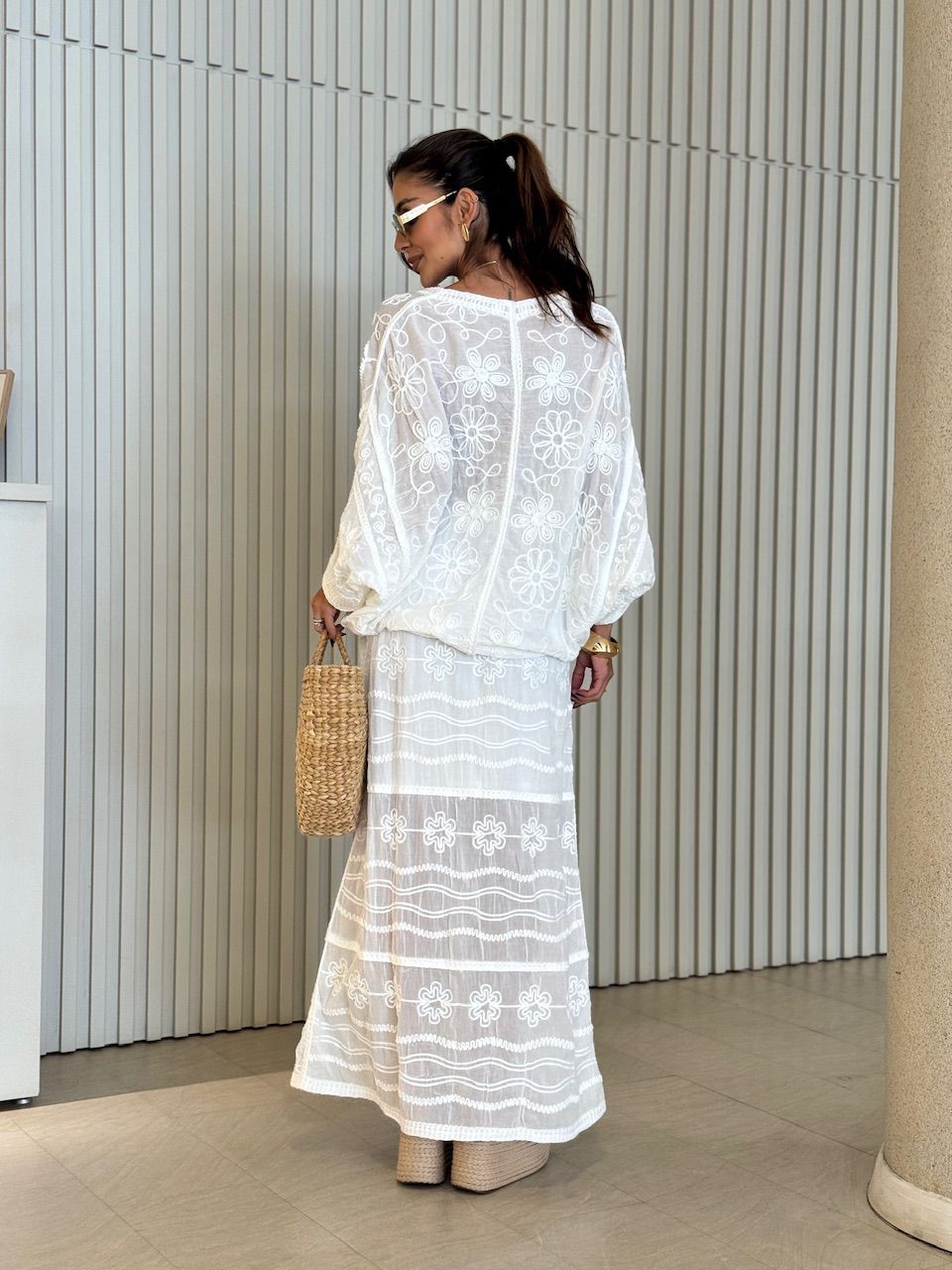 CAMISA POLIANE CROCHÊ OFF