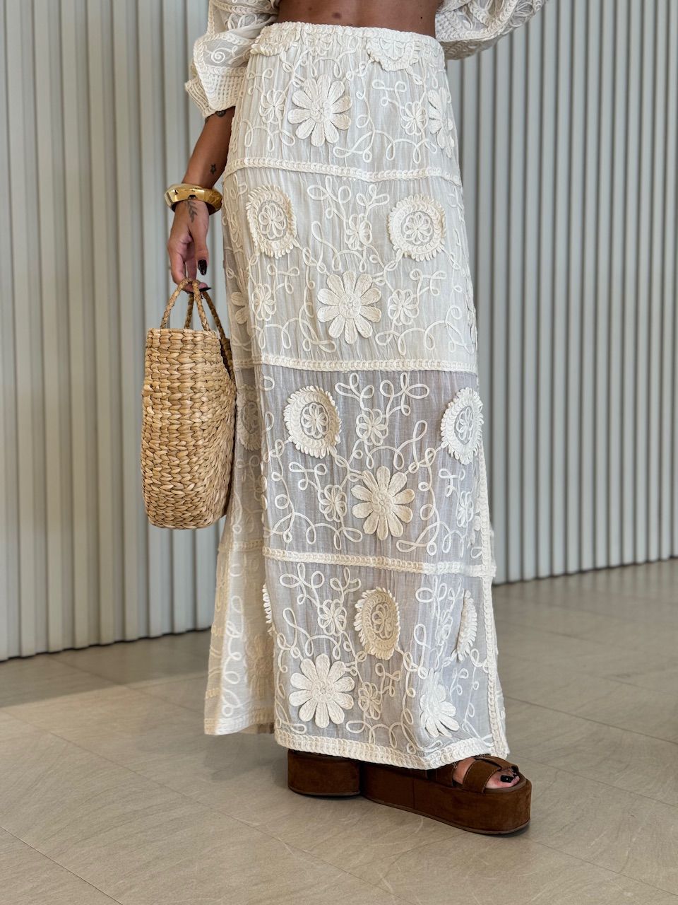 SAIA ODETTE CROCHÊ CRU