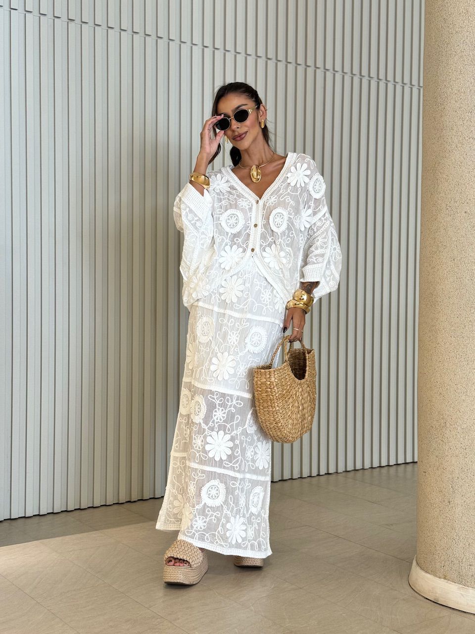 SAIA ODETTE CROCHÊ OFF