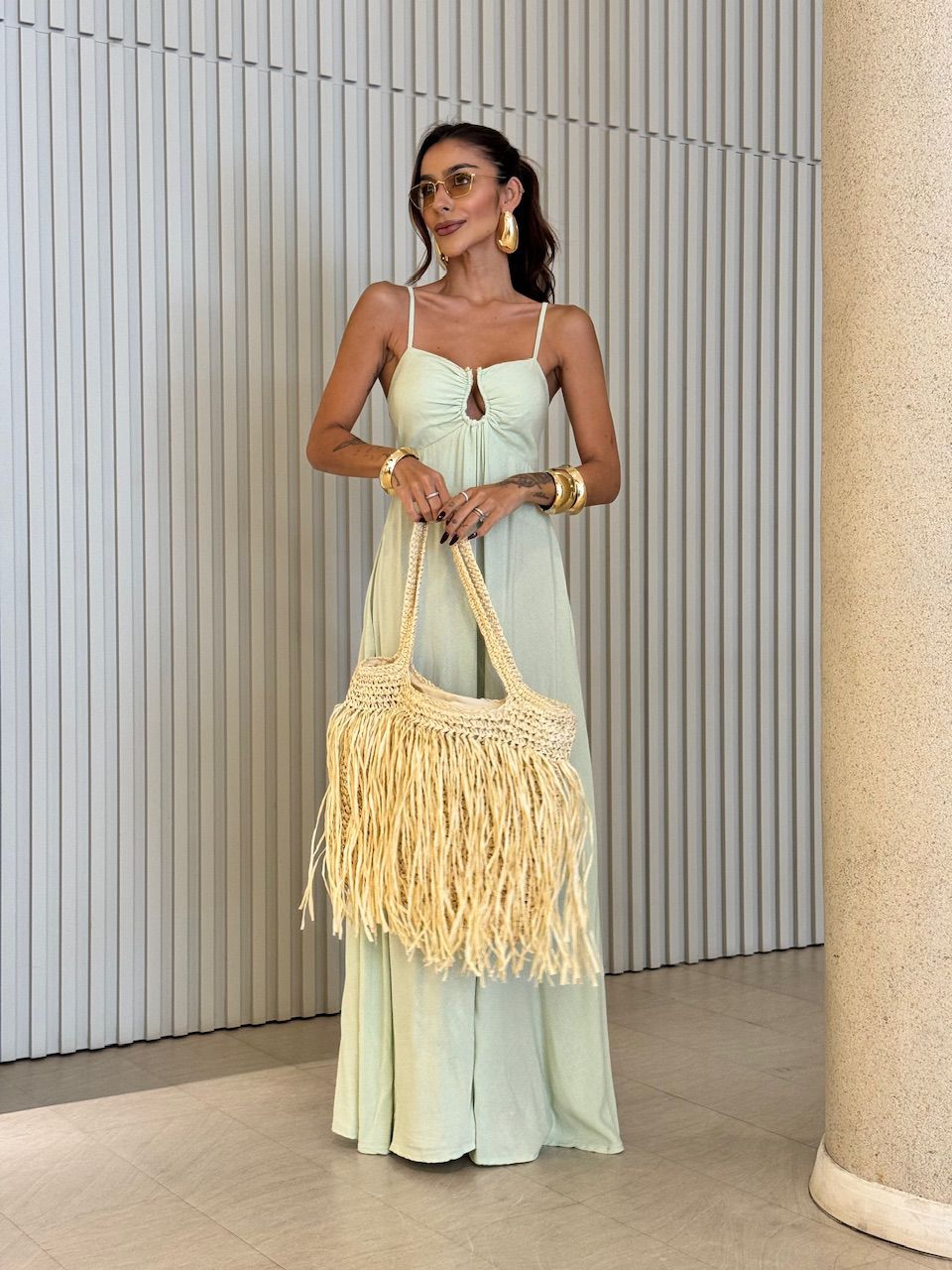 VESTIDO EMILY 02 LONGO VERDE