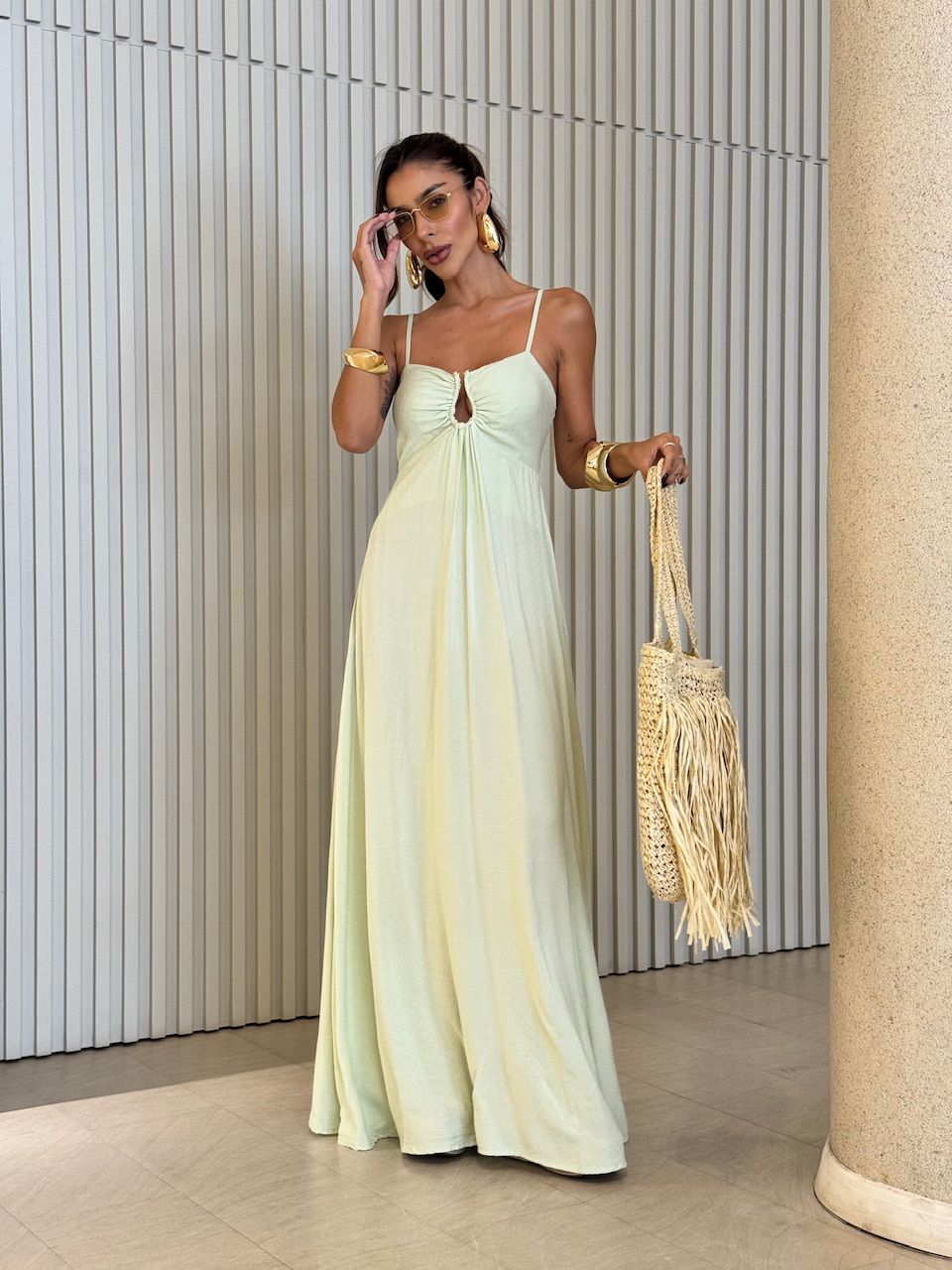 VESTIDO EMILY 02 LONGO VERDE