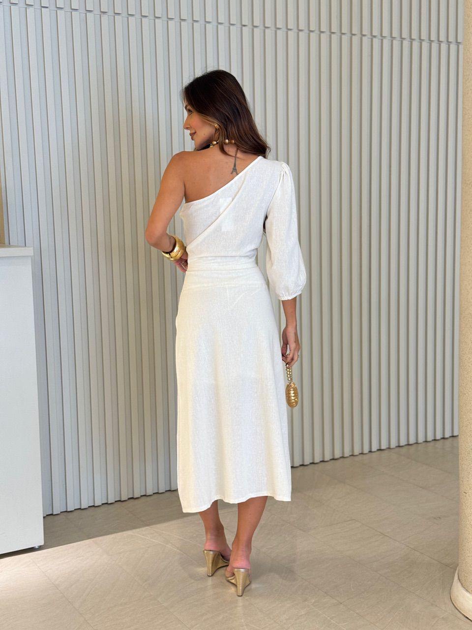 CONJUNTO AGATHA SAIA LONGA CRU