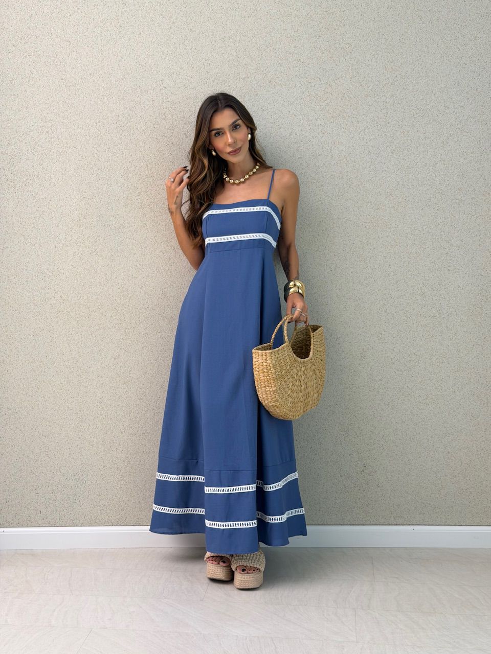 VESTIDO MARÍLIA ALÇA AZUL