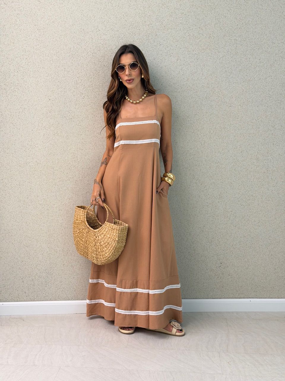 VESTIDO MARÍLIA ALÇA NUDE