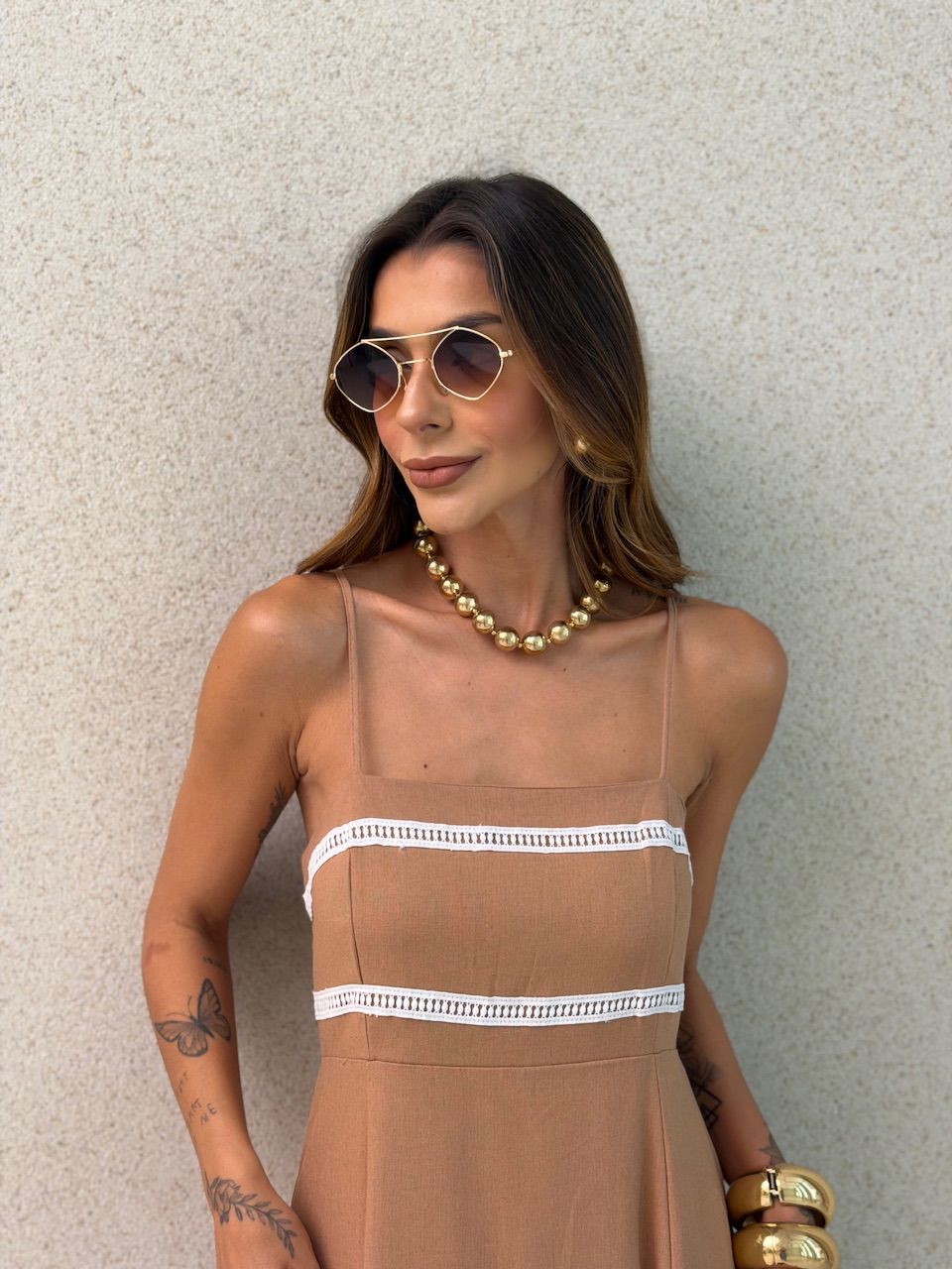 VESTIDO MARÍLIA ALÇA NUDE