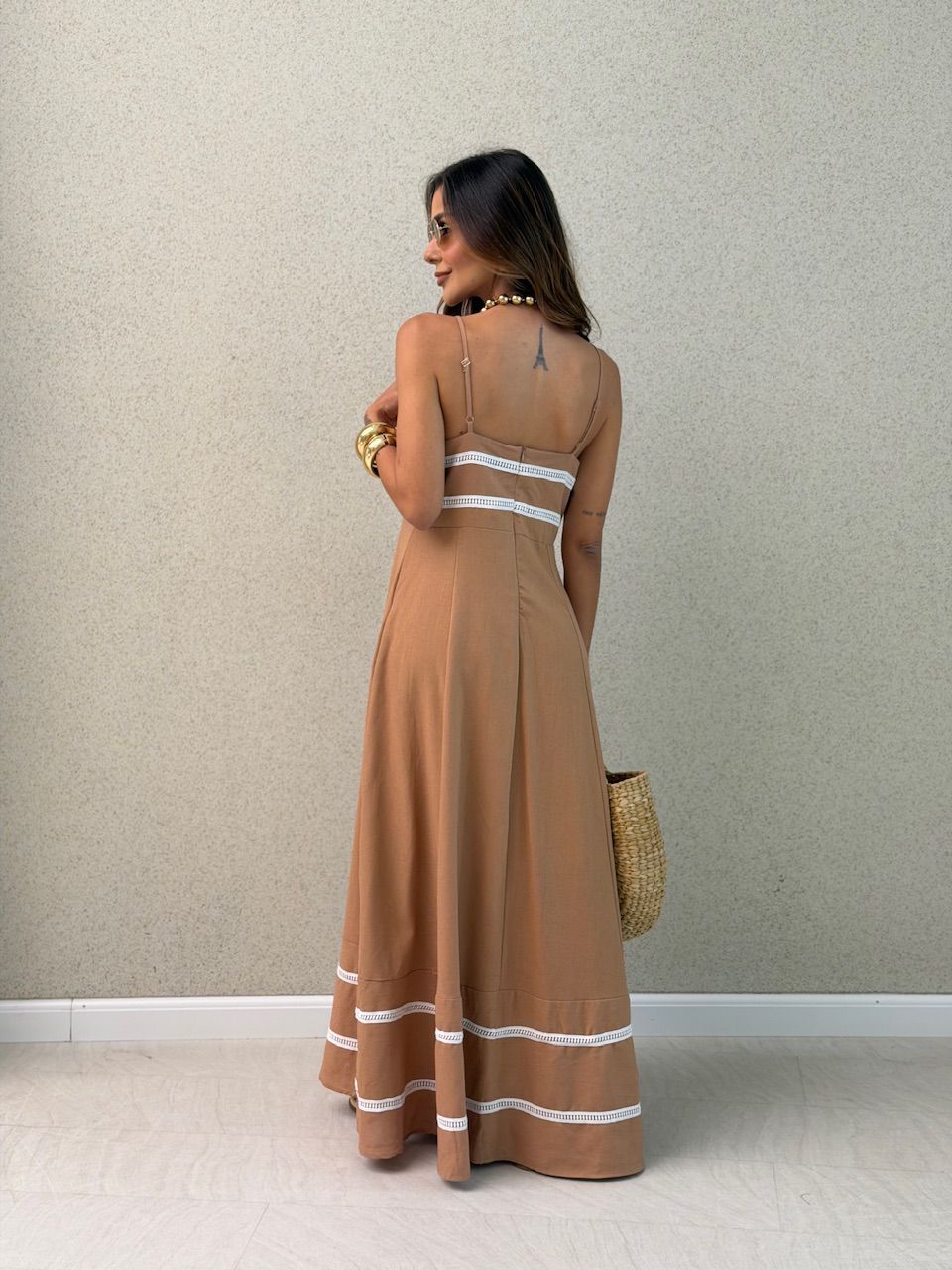 VESTIDO MARÍLIA ALÇA NUDE