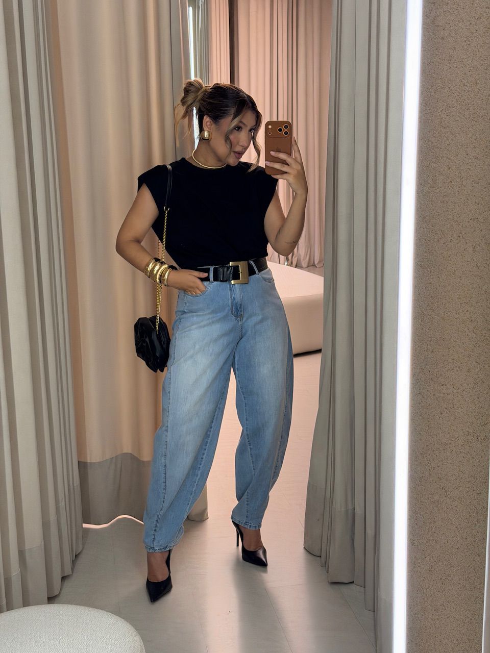 BLUSA ANGÉLICA MUSCLE PRETA