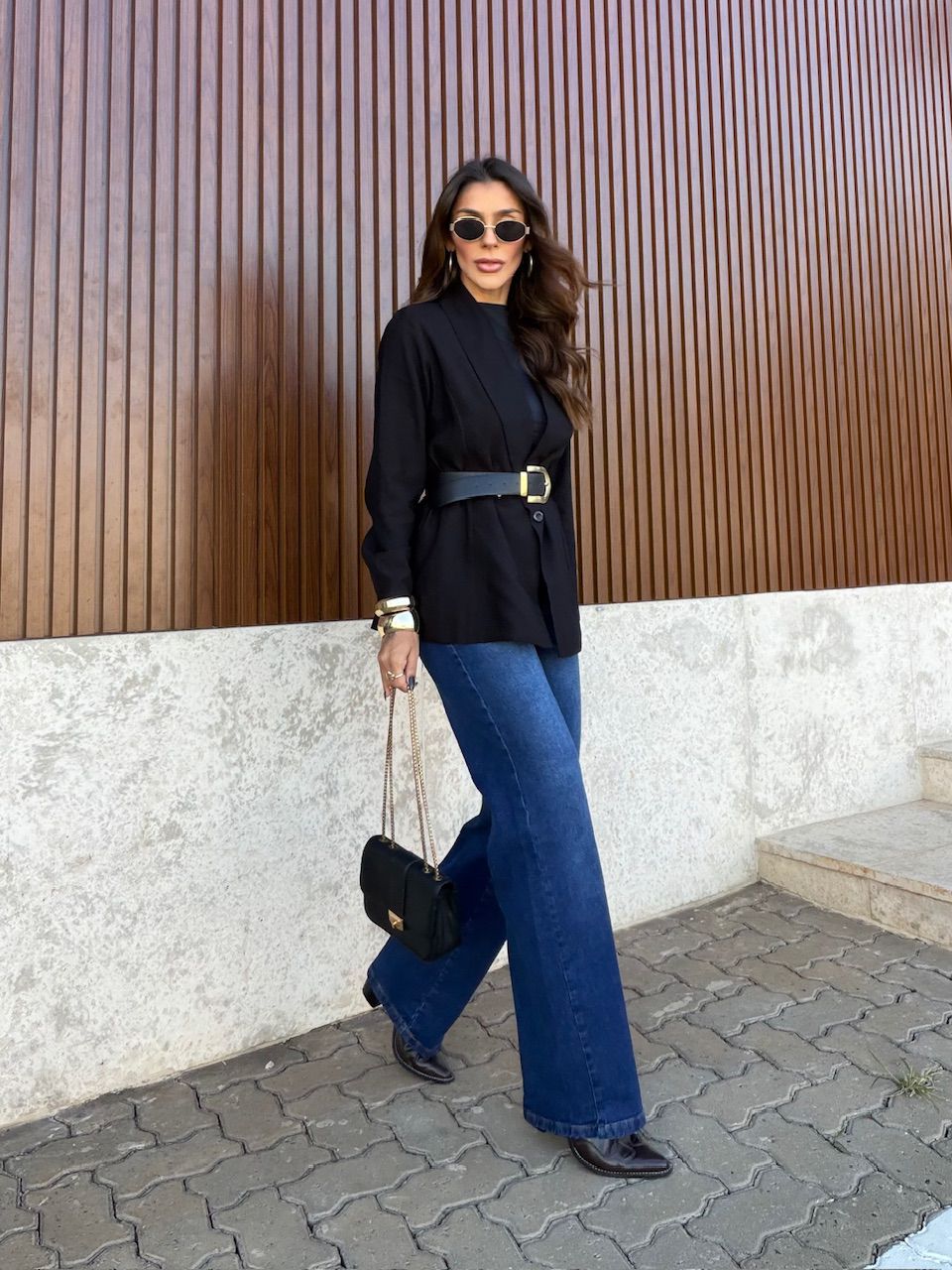 BLAZER SUELEN OVER PRETO