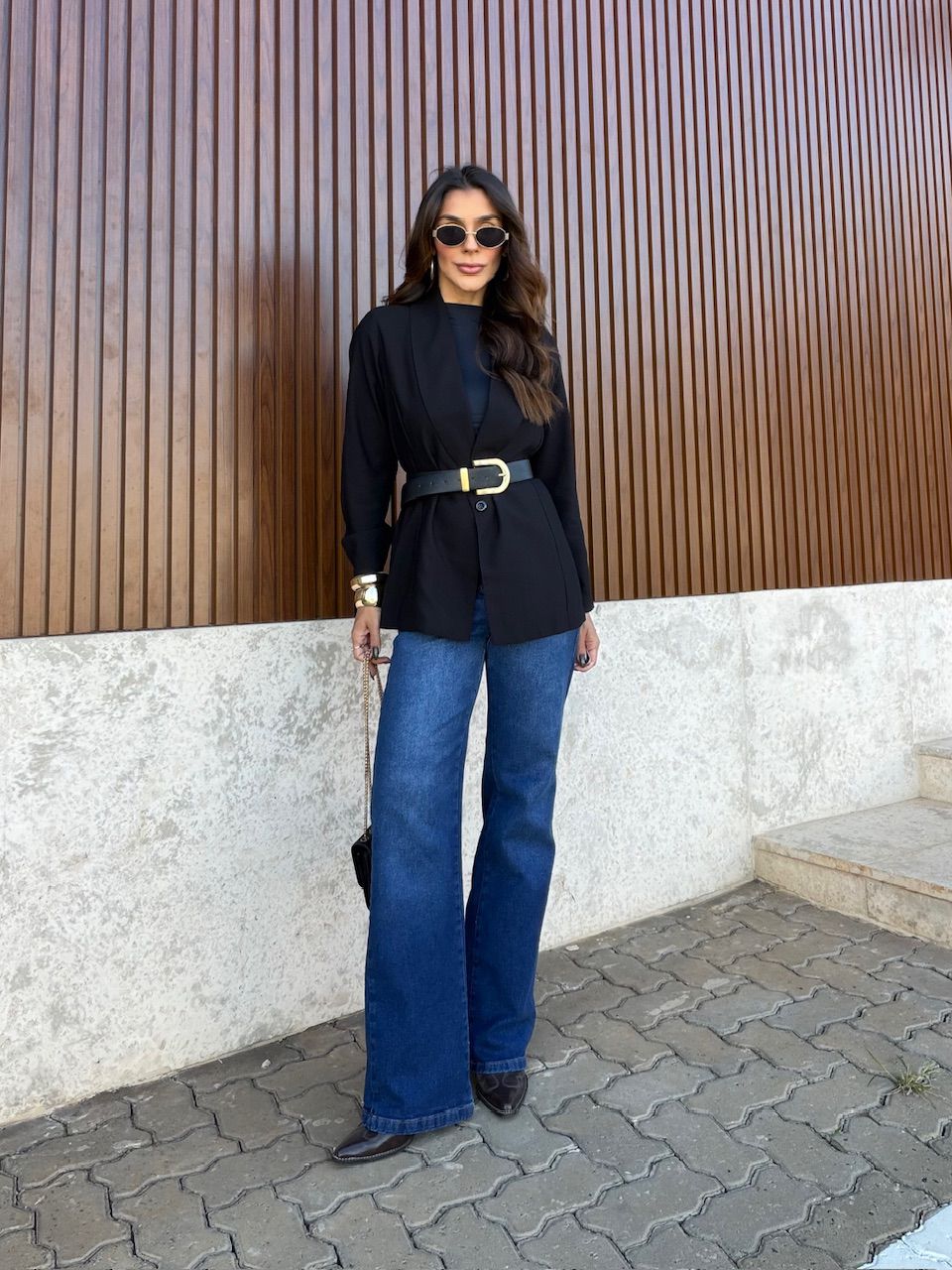 BLAZER SUELEN OVER PRETO