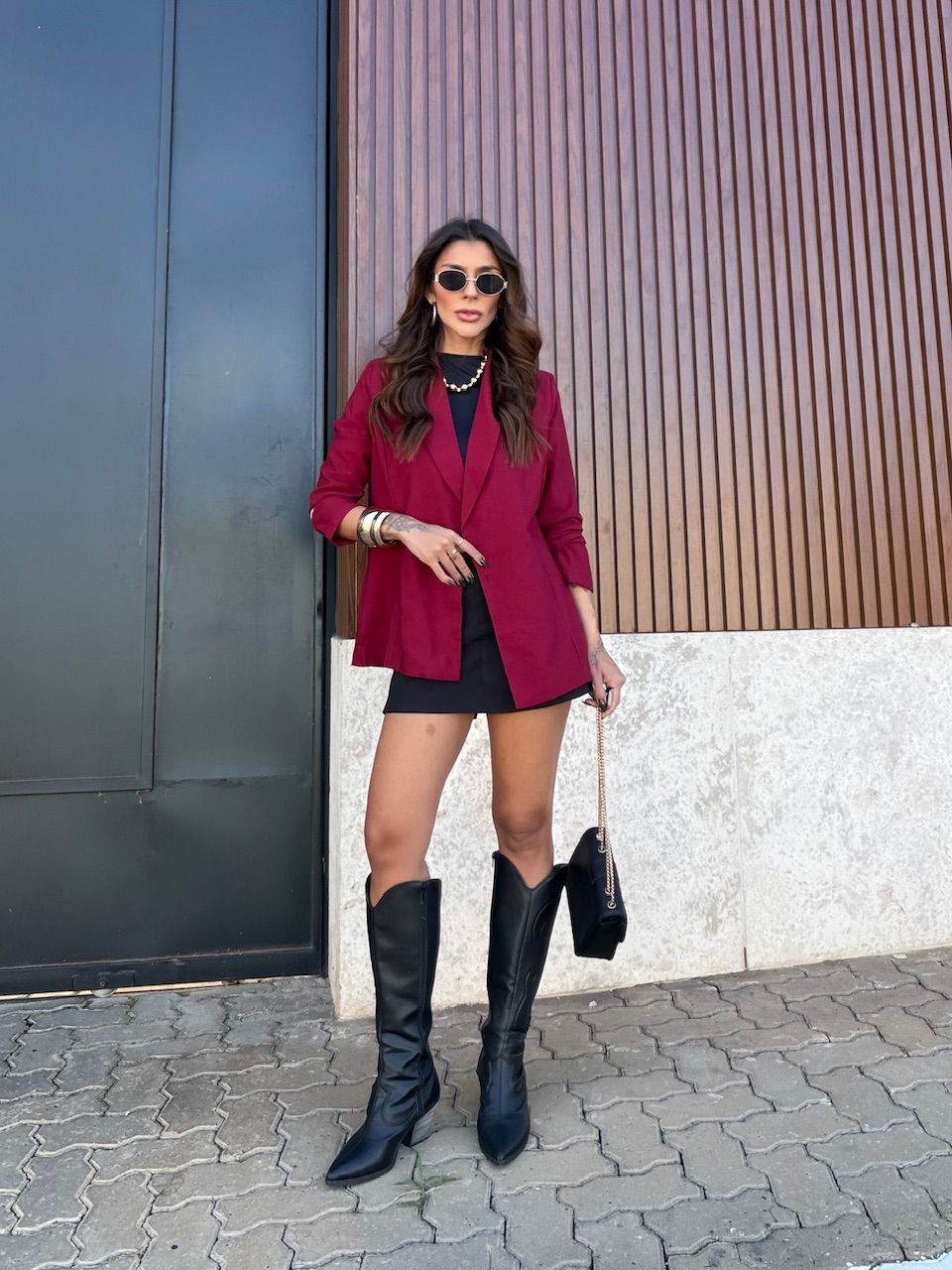 BLAZER SUELEN OVER VINHO