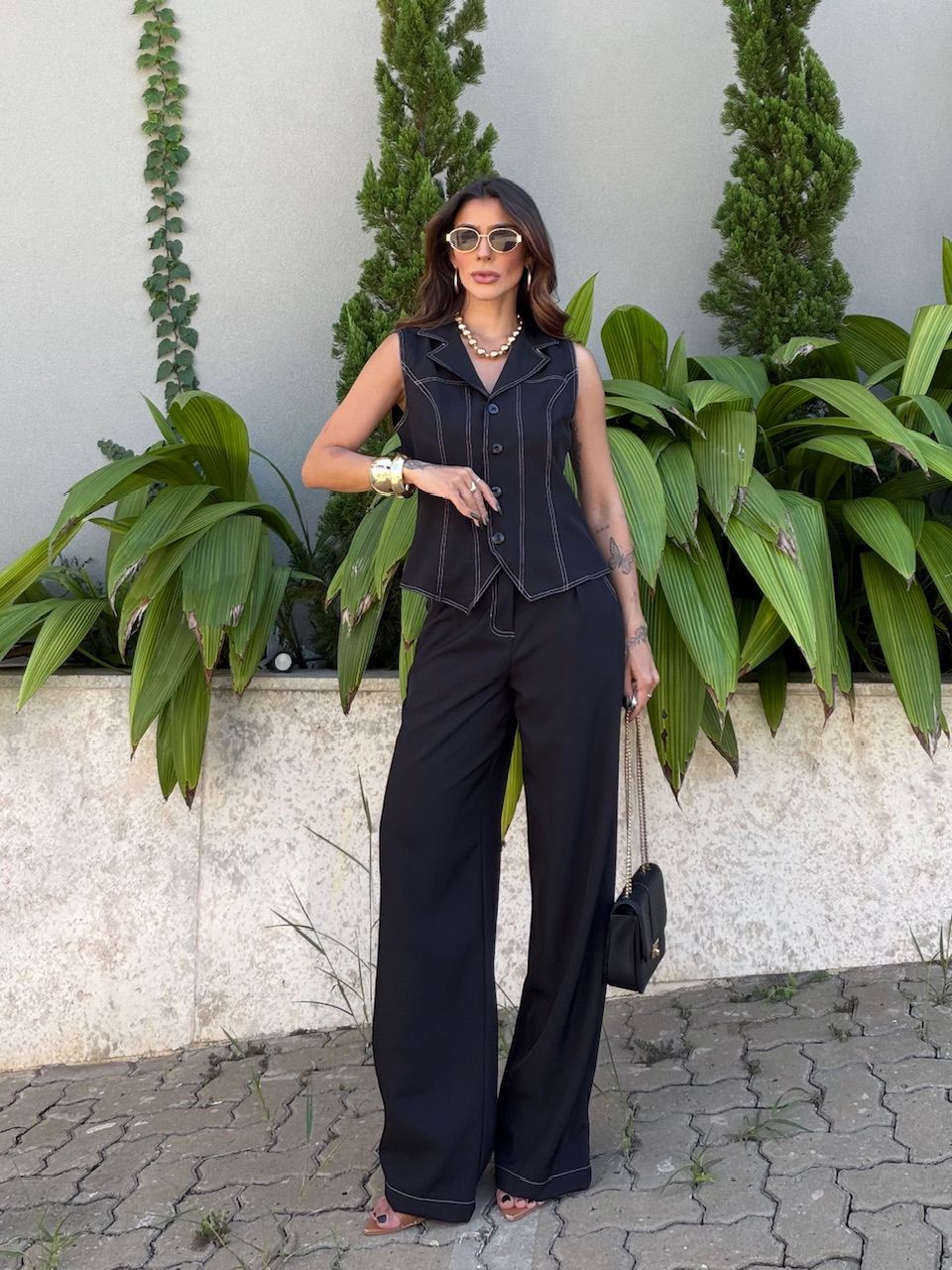CONJUNTO LAISA COLETE PRETO