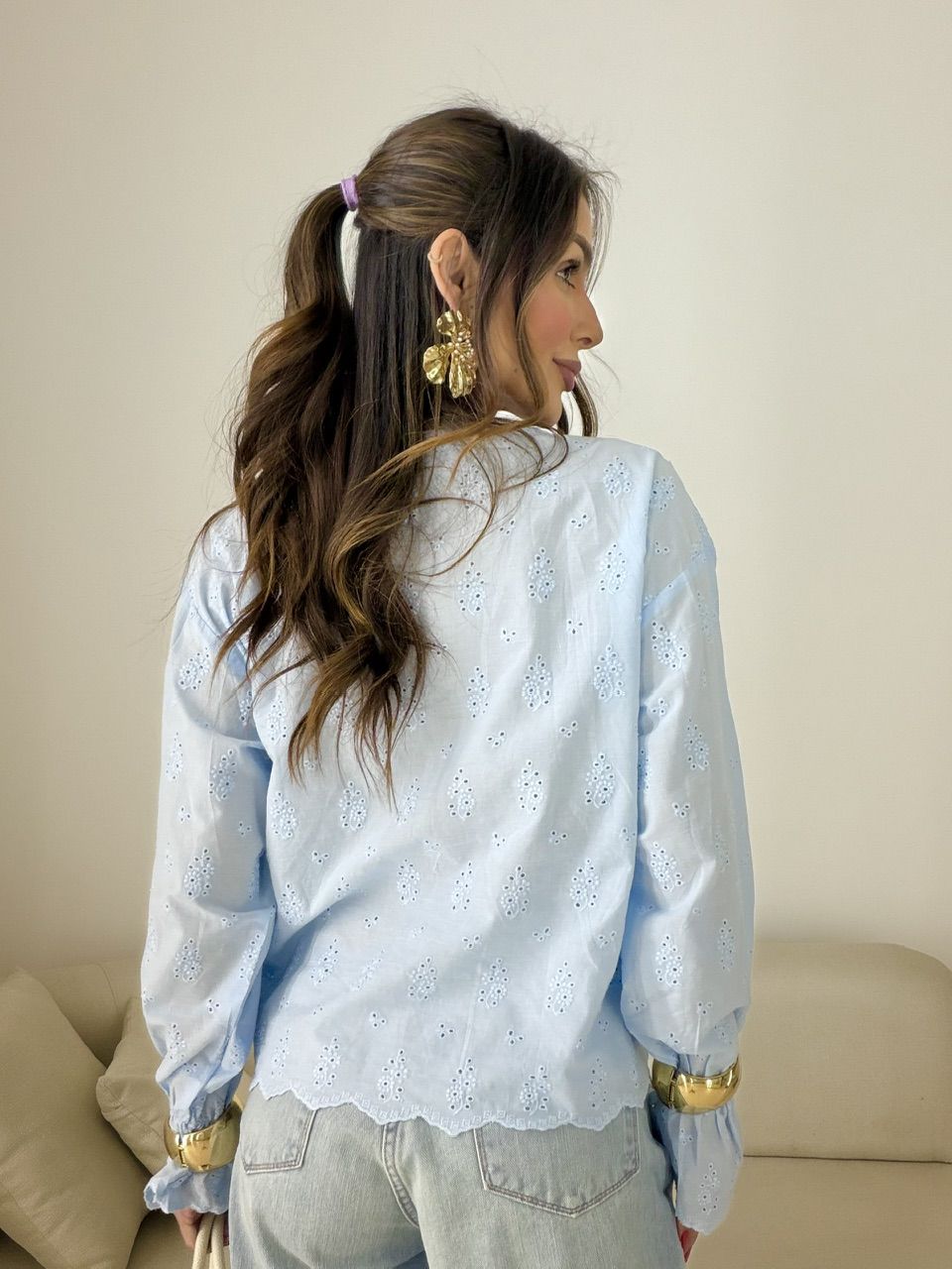BATA LIDIANE LAISE AZUL