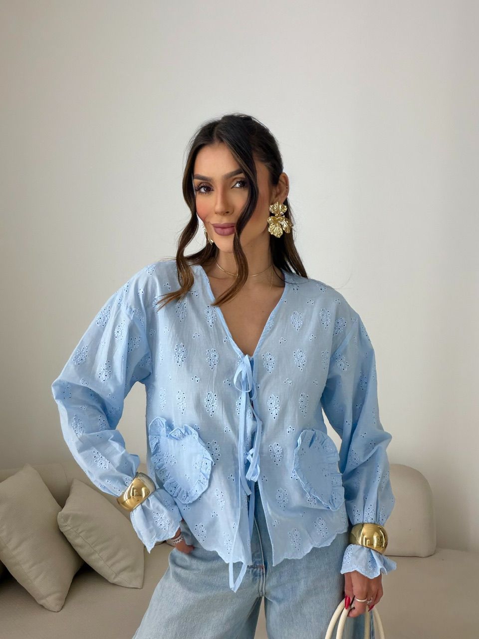 BATA LIDIANE LAISE AZUL