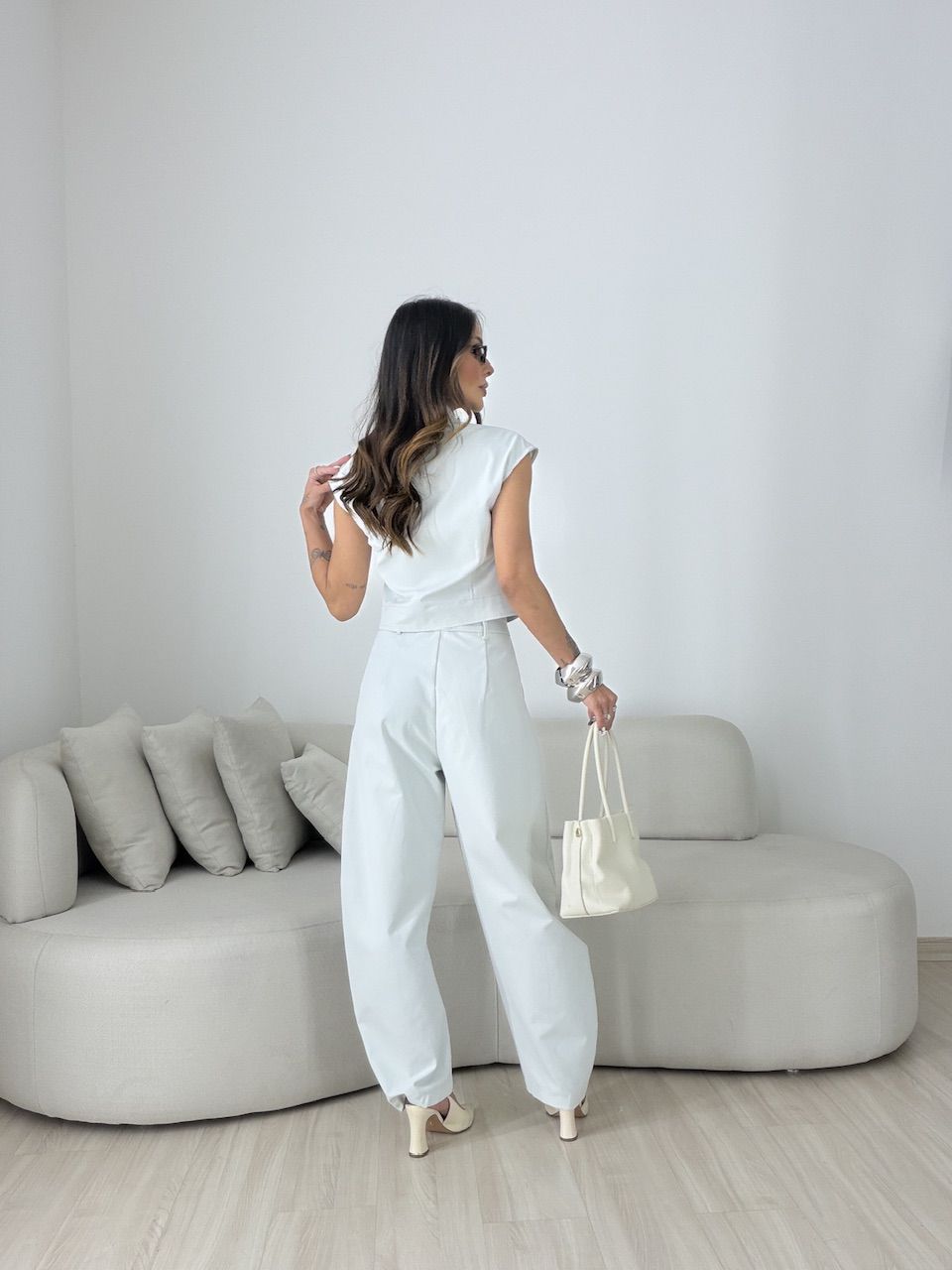 CONJUNTO LUCIANA CALÇA AZUL