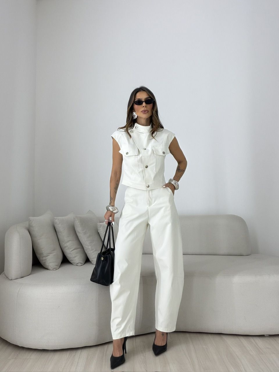 CONJUNTO LUCIANA CALÇA OFF - 0080690048 - CAROLLA FERRARO