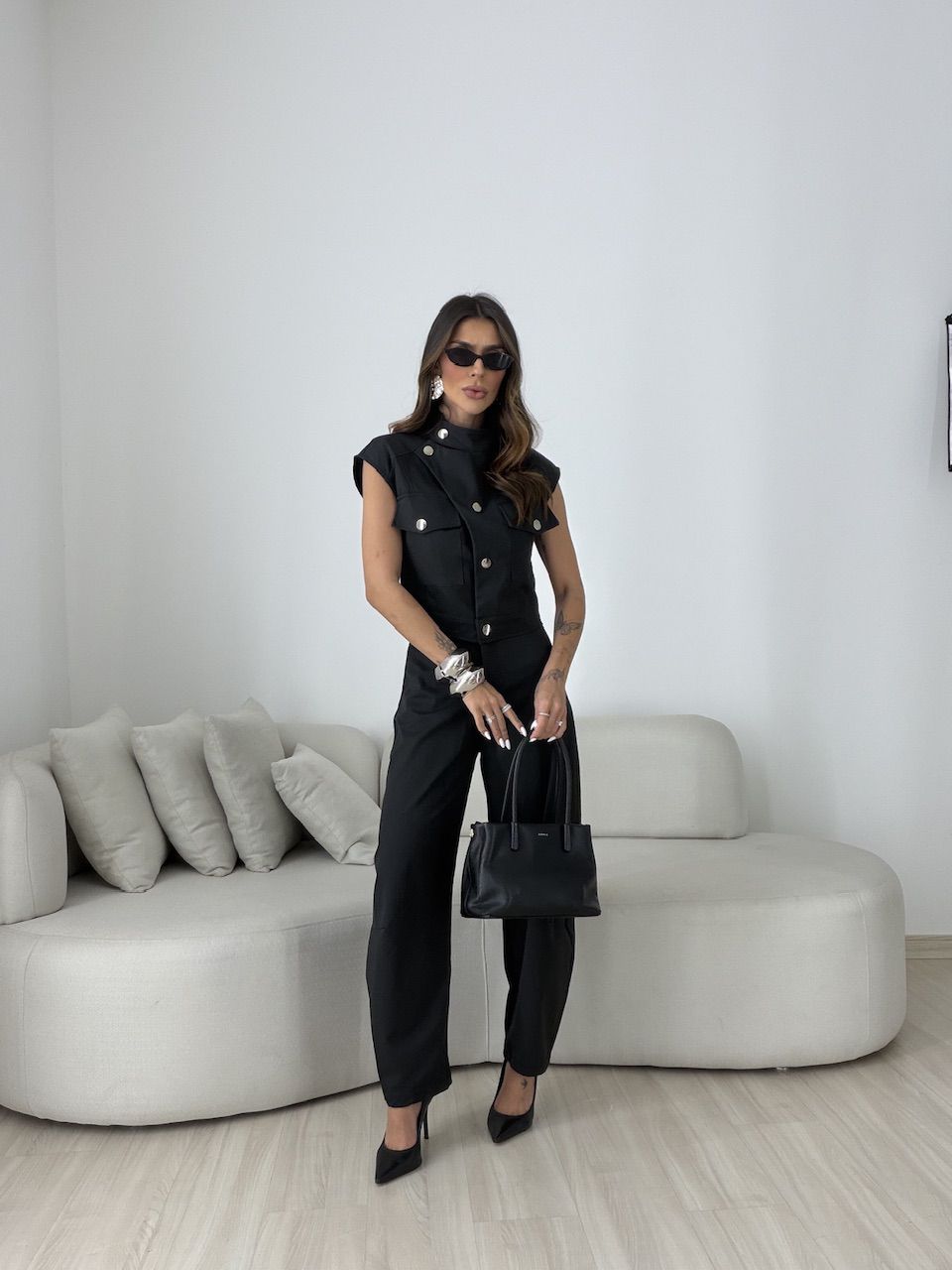 CONJUNTO LUCIANA CALÇA PRETO