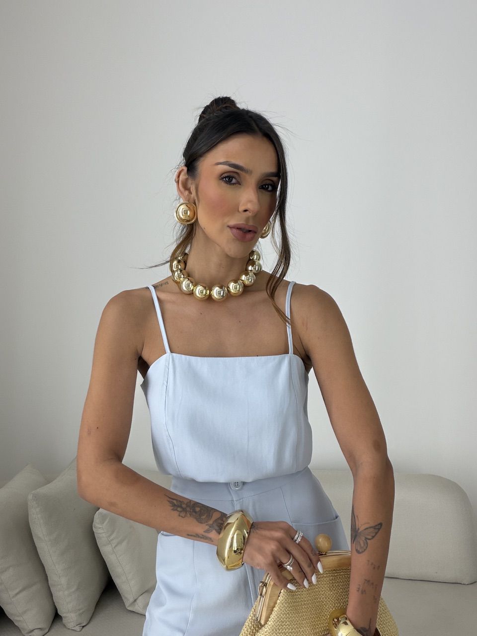 CONJUNTO MAJU ALCINHA AZUL